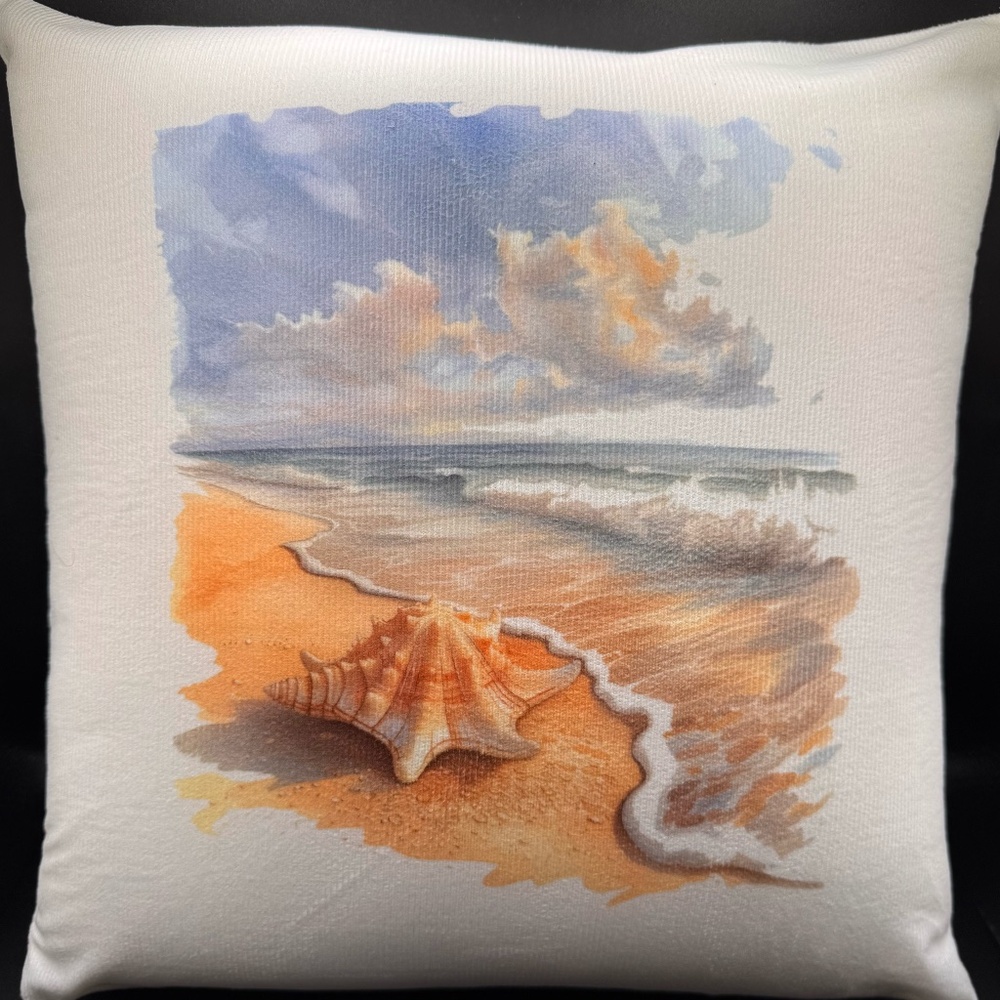 Beach Conch Pressure Activated Massage Pillow